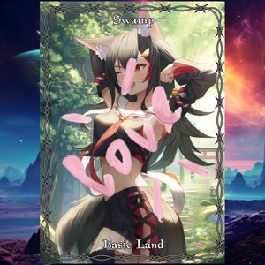 Swamp mtg land card PROXY