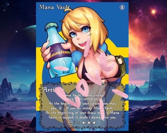 Mana Vault MTG custom card PROXY