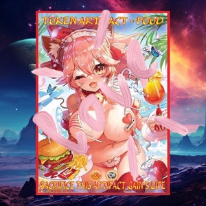 Token Artefact Food MTG aangepaste kaart PROXY