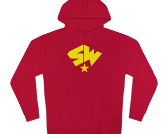 MAPLEWEIRD Super Weird Unisex Hooded Sweatshirt