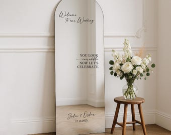 Personalized Wedding Stickers | Wedding Decals | Personalized Wedding Mirrors | Wedding Welcome Signs | Wedding Signs