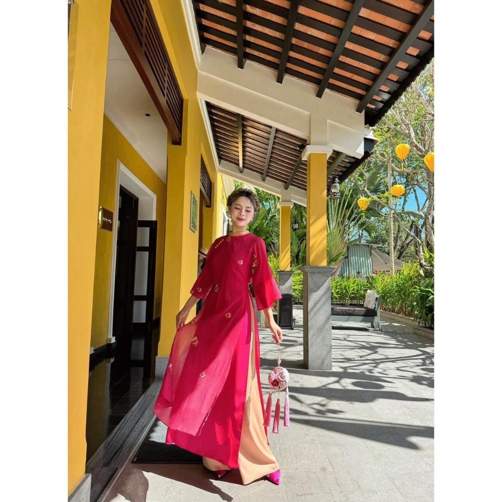 Pre-made Modernized Vietnamese Ao Dai | Ao Dai Cach Tan| Ao