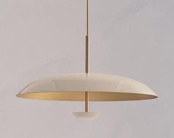 Mid Century Cosmic Rust Pendent Ceiling Chandelier Italian Lighting Fixture Sputnik Vintage Handcrafted Decor