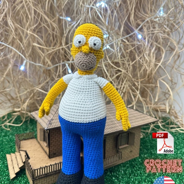 Simpsons Crochet Pattern Etsy