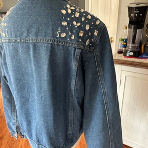 KARA CRYSTAL DENIM JACKET