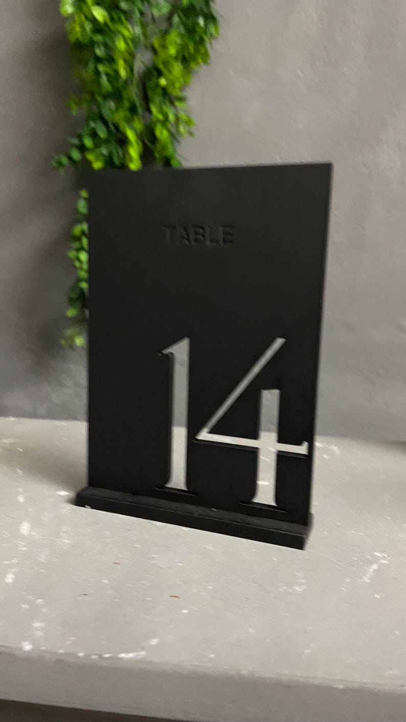 Table Party Events Table Numbers Custom Wooden Table Numbers for Conferences and Corporate Events - Etsy