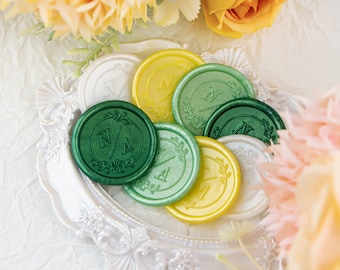 Wax seal stickers, Custom Self Adhesive wax seal stickers for wedding,handmade wax seal, Handmade wax seal, Stickers include adhesive