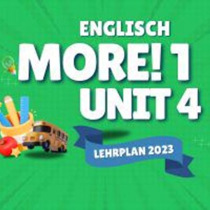 ENGLISH MORE! 1 // UNIT 4 - (Curriculum 2023) - Flashcards / Indexcards