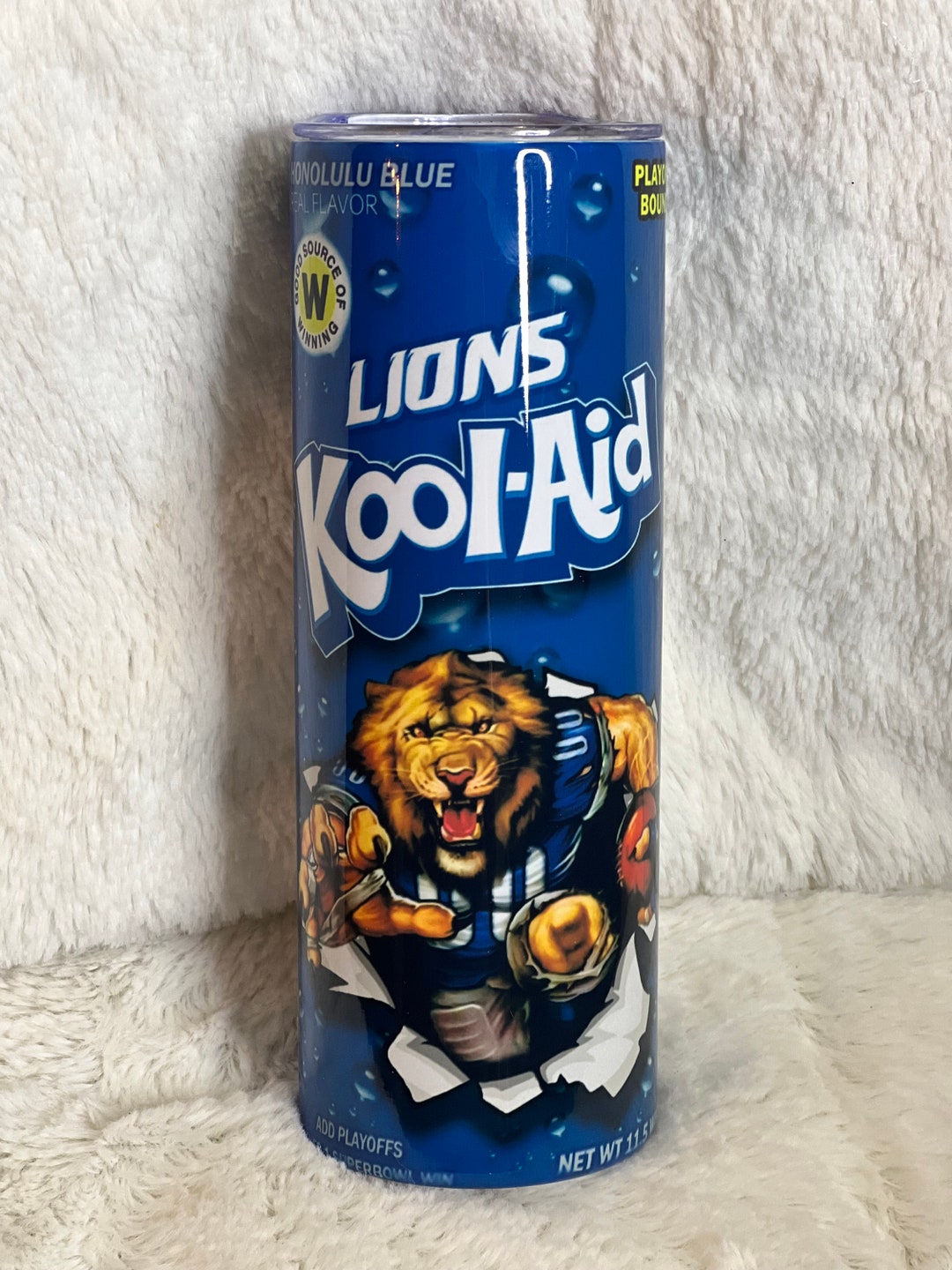 20oz Kool Aid Football Tumbler Etsy