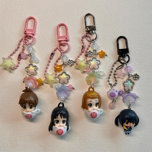 K-ON! Beaded Keychains