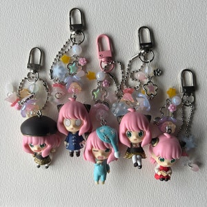 Spy x Family Anya Forger Beaded Keychains