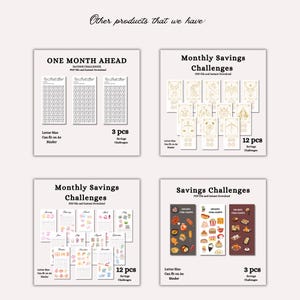 Cash Tracker Inserts Printable A6 Cash Tracker for Cash Envelopes Cash Stuffing Cash Envelopes Expense Tracker Savings Tracker image 10