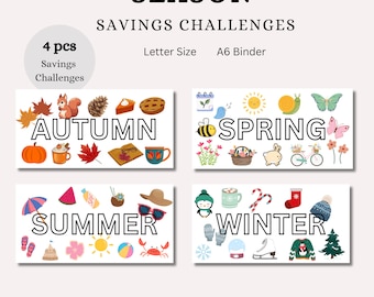 A6 Mini Monday Printable Monthly Savings Challenge Low Income Mini Savings Challenges