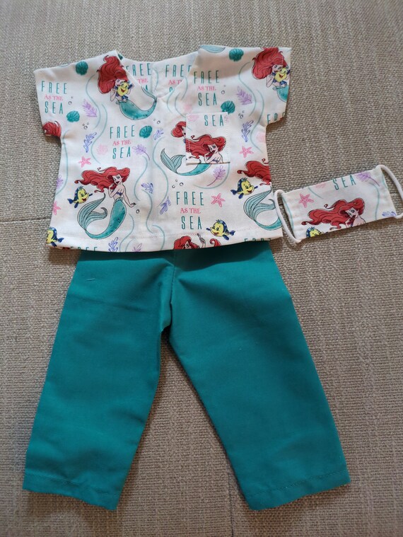 18 Inch Ariel Doll Nurses Scrubs