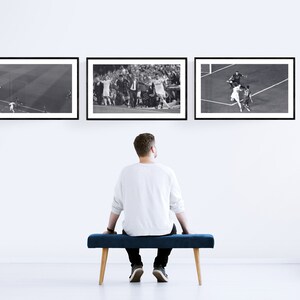 Gareth Bale ICONIC solo Goal vs Barcelona 2014 - Football Art, Printable Football Wall Art, Football Wall Art, Football Gifts