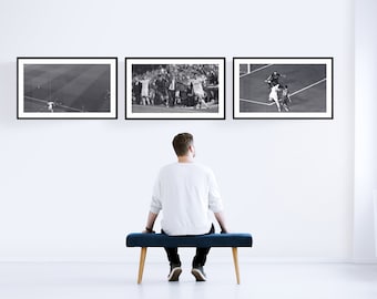 Gareth Bale Iconic Goal Art – Decorazione murale da calcio (JPG/PNG)