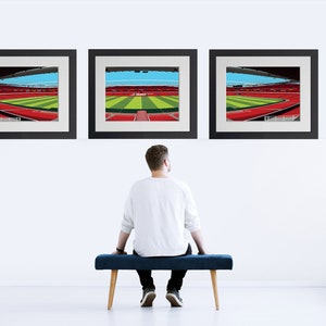 Arsenal, The Emirates Stadium - Football Art, Printable Football Wall Art, Football Wall Art, Football Gifts