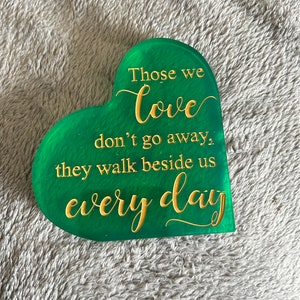 Memorial heart