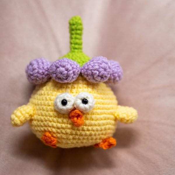 Peluche  | Crochet peluche | Peluche petit poussin jaune | Crochet peluche laine