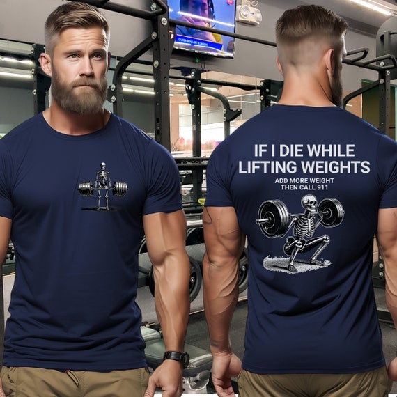 Men's Workout Shirt, Funny Lifters Tee, Fitness Gift Weightlifting
