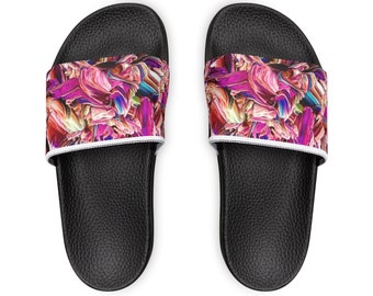 Youth PU Slide Sandals