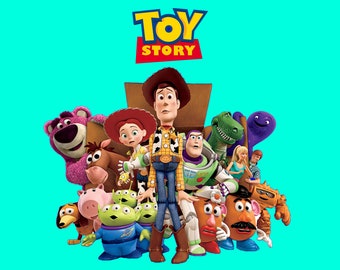 Toy Story Big Bundle Svg Png | Woody Svg Files for Cricut | Toy Story PNG Cliparts Bundle | Toy Story Birthday | Jessie, Buzz Lightyear Svg