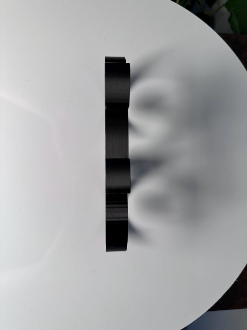 Bicycle Gift in Wire Framed Style, a Dark Bike Silhouette as the