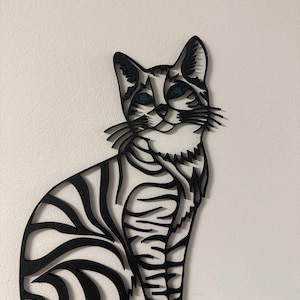 Katze Türrahmen Deko | Katzendekoration | Türecke Katze Deko | | Türtopper Katze Wanddekoration Katze