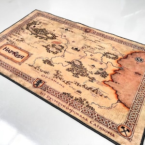 The Chronicles of Narnia, Narnia Map Rug, Fantastic Rug, Map Rug, Narnia Carpet, Movie Rug, Popular Rug, Movie Decor, Area Rugs, Custom Rug image 5