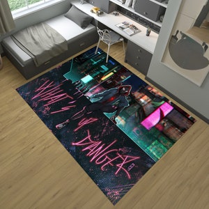 Spiderman Rug,Super Hero Rug,Fantastic Rug,Shoes Rug,Area Rug,Kids Rug,Colorful Rug,Cool Rugs,Marvel Rug,Gift for Her ,Movie Rug,Movie Decor