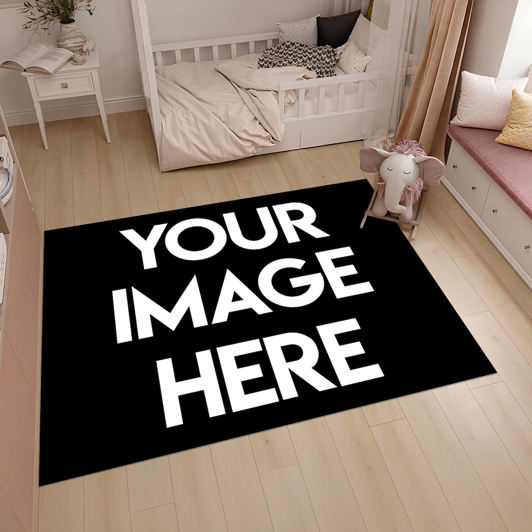 Photo Rug Make Custom Photo Rug | Personalized Image Carpet | Your Design Area Mat ...