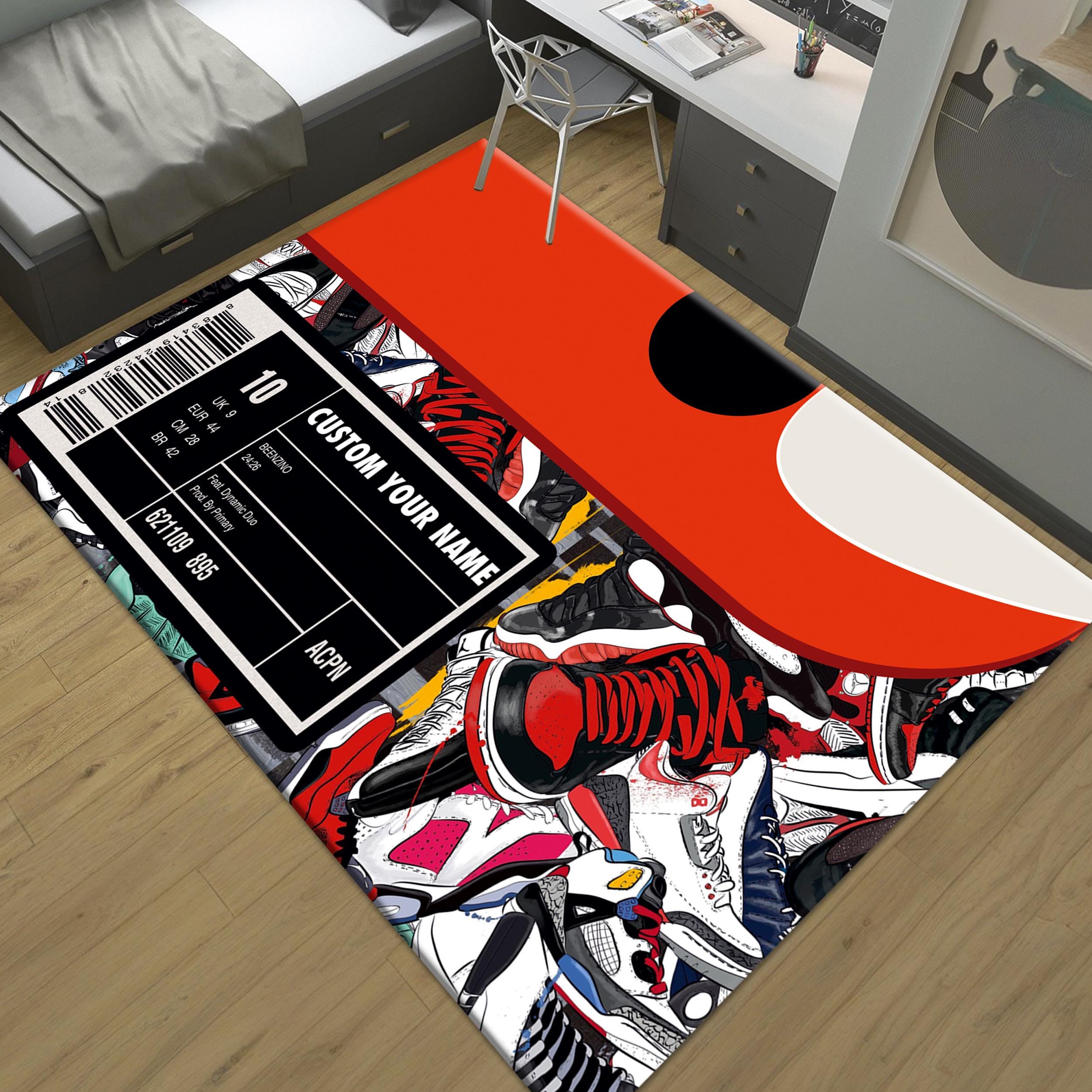 Nike Swoosh Rug - Etsy