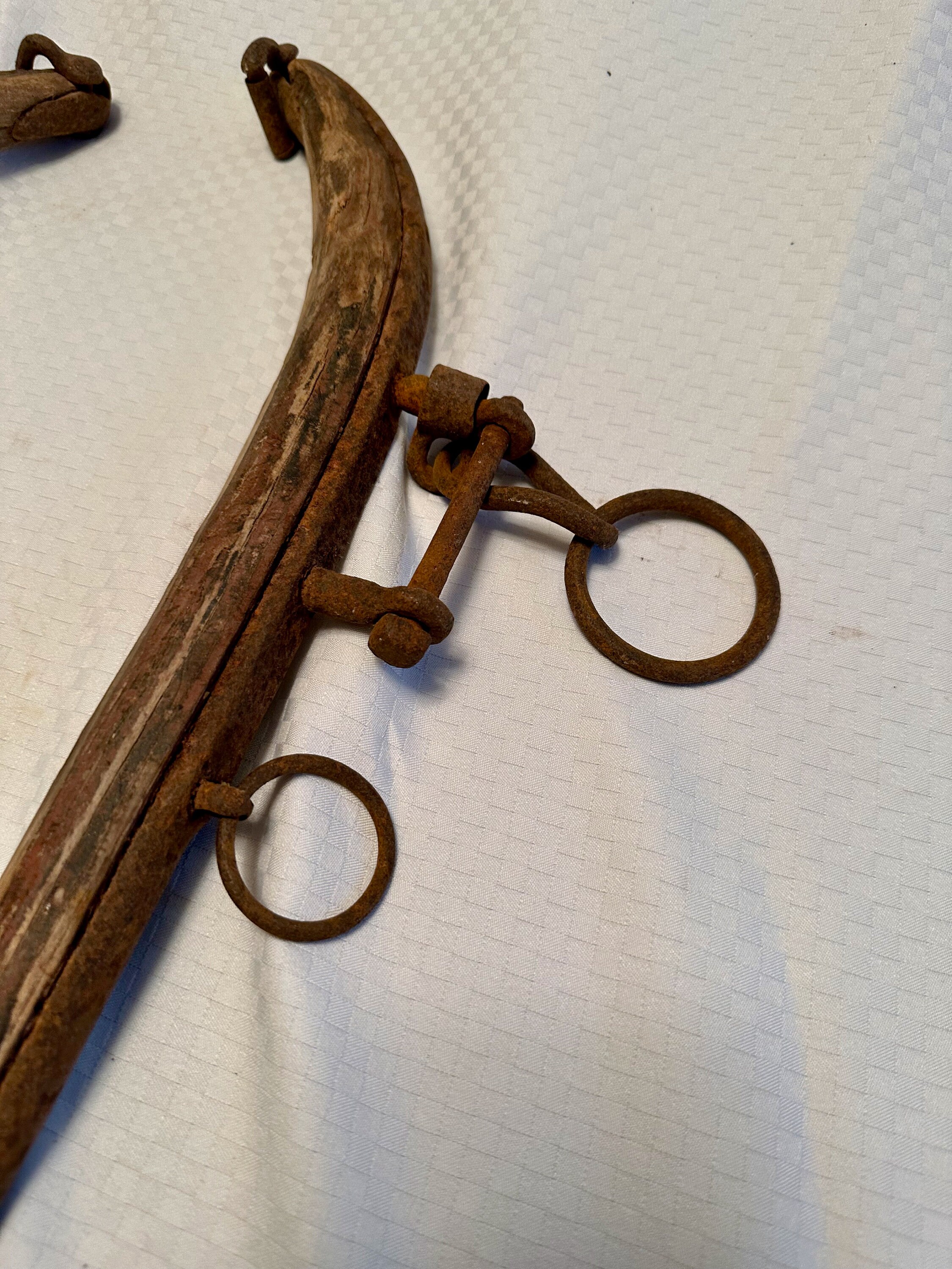 Pair of Vintage, Handmade Horse or Mule Pulling Hames. Etsy