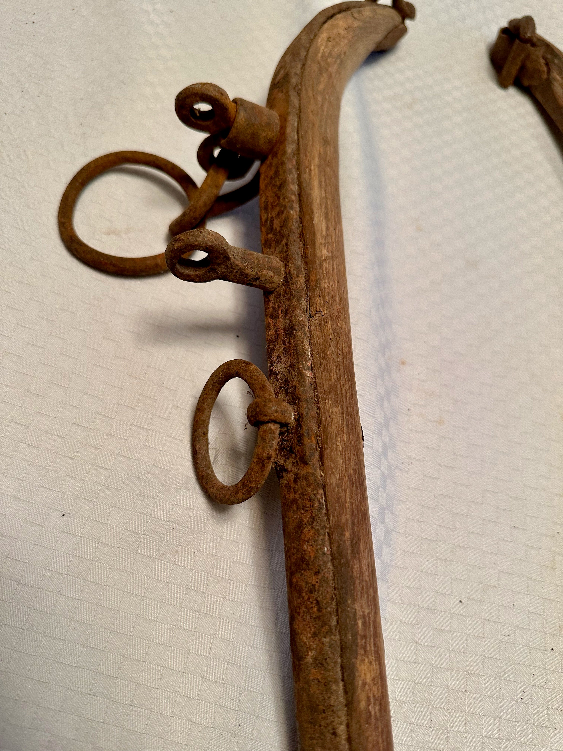 Pair of Vintage, Handmade Horse or Mule Pulling Hames. Etsy