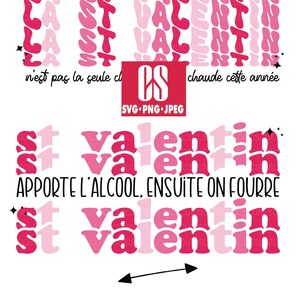 SVG Vulgaire St-Valentin en français, svg, png, jpeg