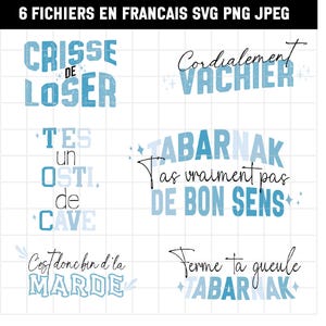 En Français - SVG-PNG-JPEG - Vulgaire