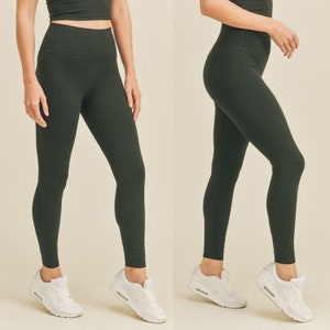 Esther Black Aligned Performance Leggings | Seamless Black Leggings | Activewear | Soft Leggings