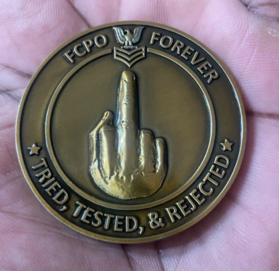 貴重、入手困難、在日米海軍FRCWP司令の指揮官コイン、非売品 US Navy Chief Petty Officer Westpac Challenge Coin