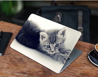 Kitty Laptop Cover Skin Decals for Macbook, HP, Dell, Samsung, LG, Lenovo Laptop Decals High Quality, Surface Skins, Macbook Skin for Women
