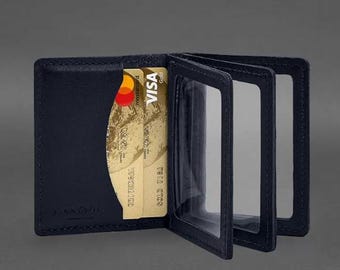 Blue Geniune Leather Passport Cover for Women and Men,Passport Wallet, Car Document Holder, Car Passport Cover for Documents, Travel Gift