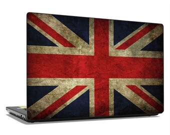 Lenovo Laptop Decals London Great Britain Flag for Mac, Asus, Acer, Dell, HP, United Kingdom Laptop Cover, Apple Surface Skins, Macbook Skin
