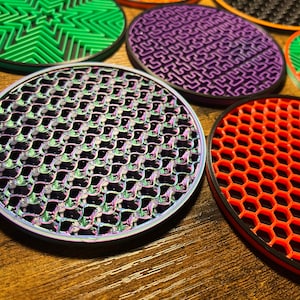 Customizable Geometric Coasters (Pack of 4)