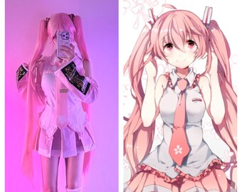 Hatsune Cosplay-Kostüm – Vocaloid MIKU-Outfit für Anime-Cosplay-Auftritte