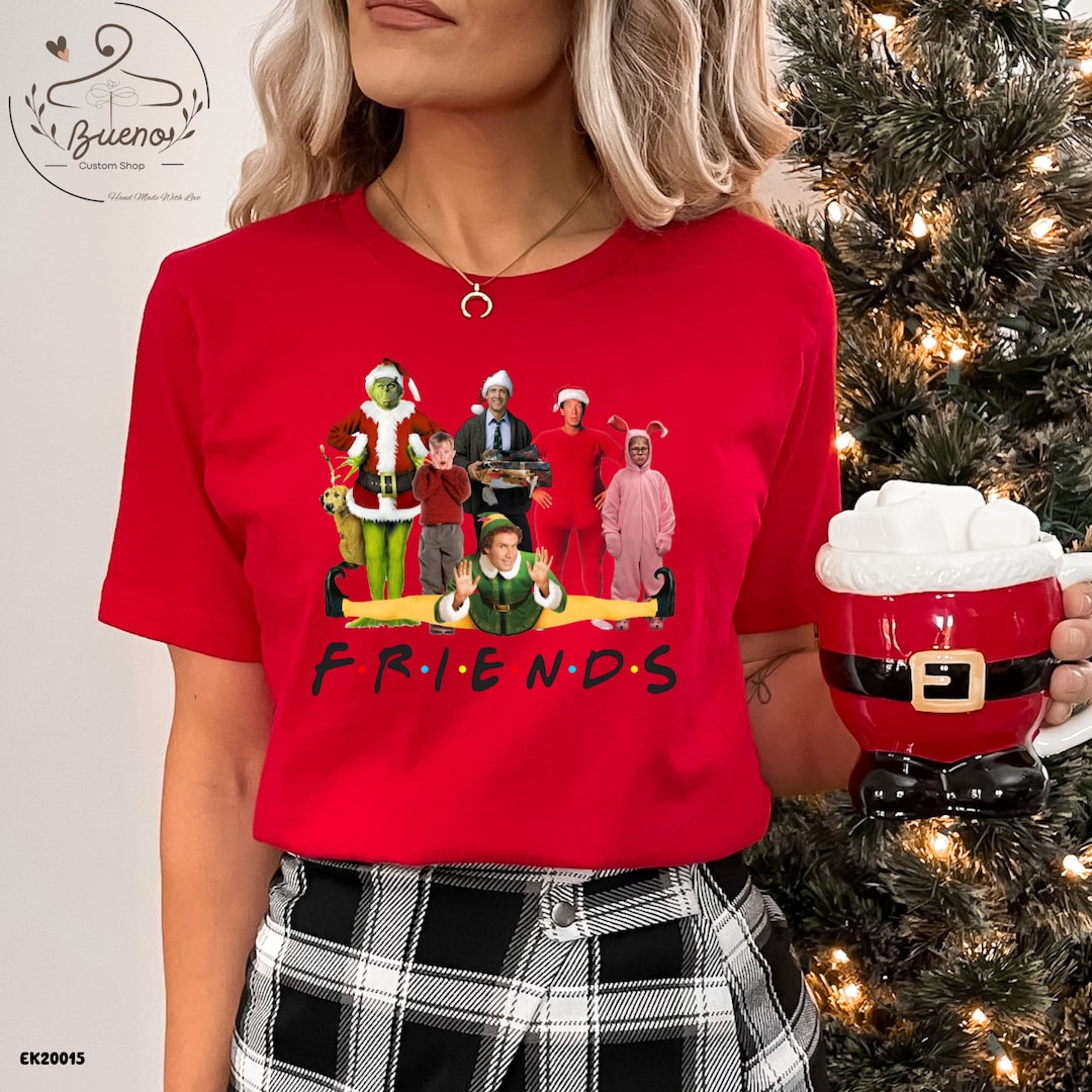 Friends Christmas Shirts 