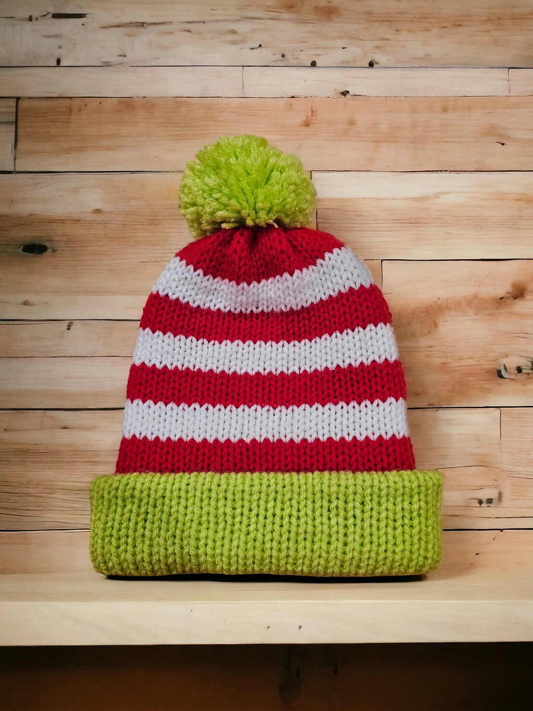 Handmade Grinch Beanie Head Warmer Dr. Seuss Inspired Etsy