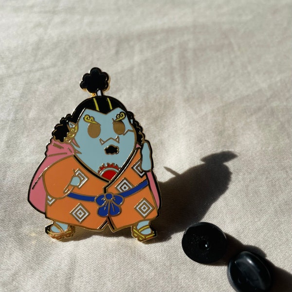 OP Fishman Helmsman Pirate Anime Enamel Pin