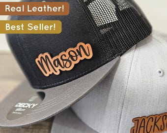 Kids Cap With Name Patch, Personalized Name Hat For Kids, Toddler Name Cap, Child Snapback Name Hat, Custom Name Youth Cap, Gift For Boys