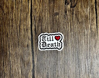 Retro Till death patch