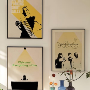 The Good Place Poster Bündel | TV-Serie ART PRINT druckbare Kunst | Lustige Digitaldrucke | Einzigartiges Geschenk für Comedy-Fans und Filmliebhaber | Wohndekor