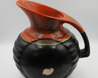 花瓶 - アールデコ - ゴーダ オランダ - 手描き - 非常に美しい花の